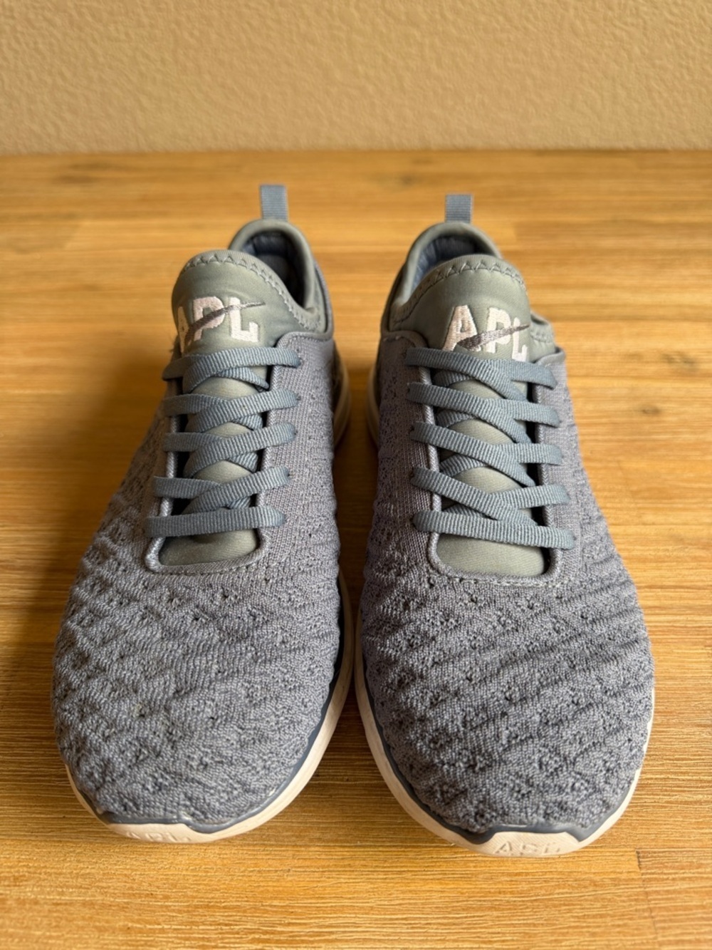 APL Women's Gray Knit Slip-On Athletic Sneakers - Picture 7 of 11